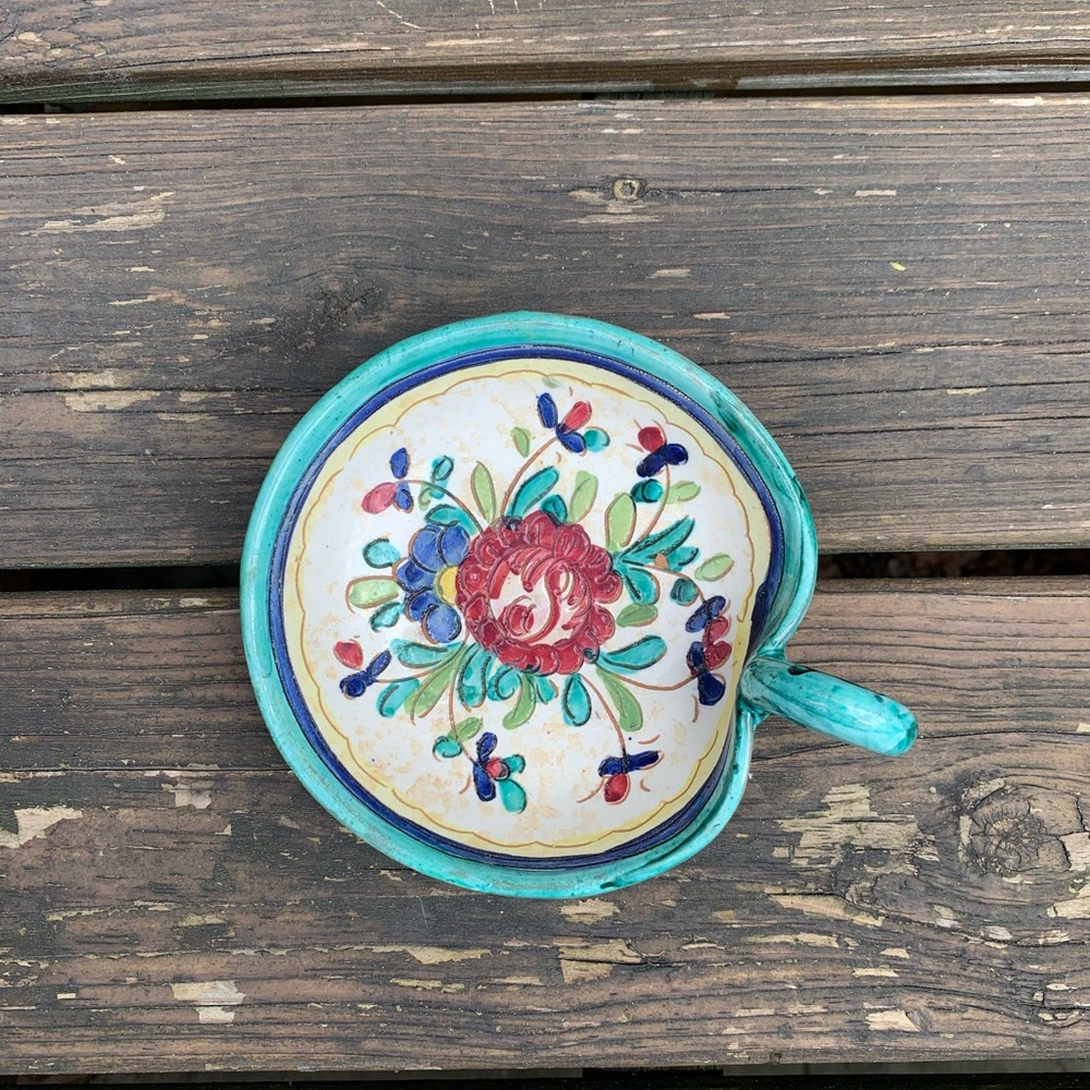 Vintage rustic dish